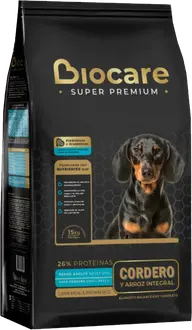 Biocare Perro Adulto Raza Pequeña Cordero