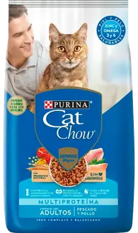 Cat Chow Gato Adulto sabor Pescado y Pollo