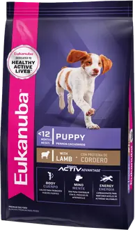 Eukanuba Puppy Medium Lamb (Cordero)