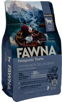 Fawna Perro Adulto Mordida Mediana y Grande
