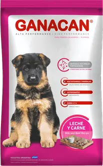 Ganacan Perro Cachorro Leche y Carne