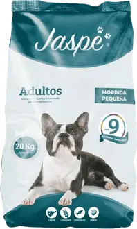 Jaspe Perro Adulto Mordida Pequeña