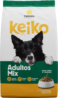 Keiko Perro Adulto de Raza Mediana y Grande Mix