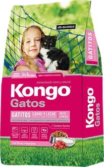 Kongo Gatitos sabor Carne y Leche