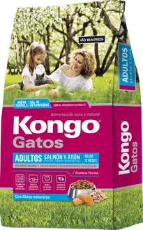 Kongo Gato Adulto sabor Salmón y Atún
