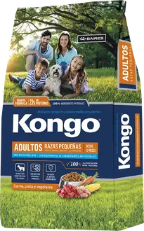 Kongo Perro Adulto de Razas Pequeñas