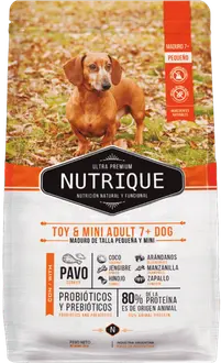 Nutrique Toy & Mini Adult 7+ Dog