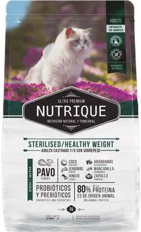 Nutrique Young Adult Cat Sterilised / Healthy Weight