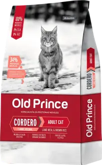Old Prince Proteínas Noveles Gato Adulto Cordero y Arroz Integral