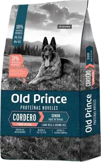 Old Prince Proteínas Noveles Perro Senior Cordero y Arroz Integral