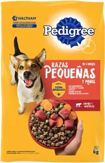 Pedigree Perro Adulto Razas Pequeñas Sabor Carne Y Vegetales