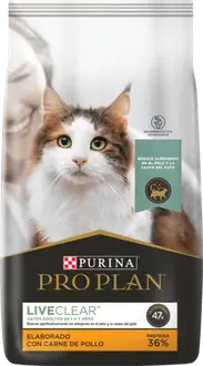 Pro Plan Gato Adulto Live Clear Reductor de Alérgenos