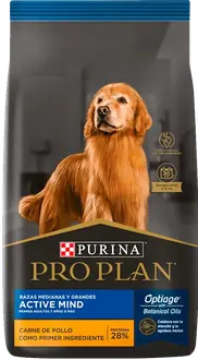 Pro Plan Perro Senior Active Mind Raza Mediana y Grande