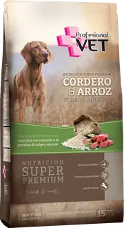 Profesional Vet Super Premium Perro Adulto Cordero y Arroz