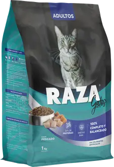 Raza Gato Adulto sabor Pescado