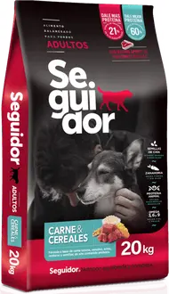 Seguidor Perro Adulto Carne y Cereales