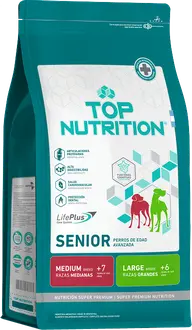 Top Nutrition Perro Senior Raza Mediana y Grande