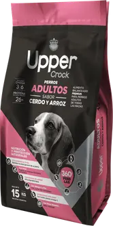 Upper Crock Perro Adulto Cerdo y Arroz