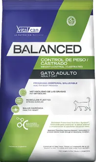 Vitalcan Balanced Gato Adulto Control de Peso / Castrado