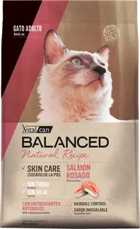 Vitalcan Balanced Natural Recipe Gato Sabor Salmón