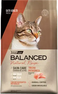 Vitalcan Balanced Natural Recipe Gato Sabor Trucha Patagónica