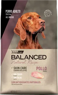 Vitalcan Balanced Natural Recipe Perro Sabor Pollo