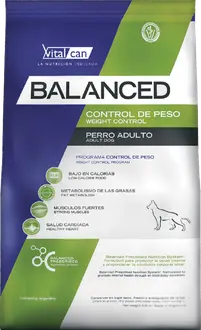 Vitalcan Balanced Perro Adulto Control de Peso