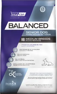 Vitalcan Balanced Perro Senior Mediano