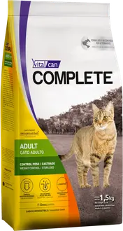 Vitalcan Complete Gato adulto Castrado - Control de Peso