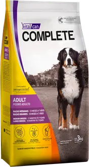 Vitalcan Complete Perro Adulto de Raza Mediana y Grande
