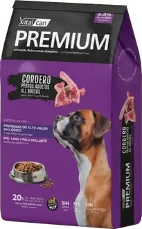 Vitalcan Premium Perro Adulto Sabor Cordero