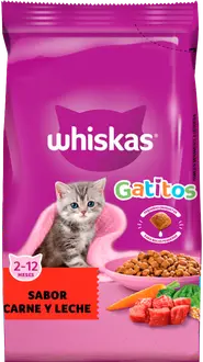 Whiskas Gatitos sabor Carne y Leche